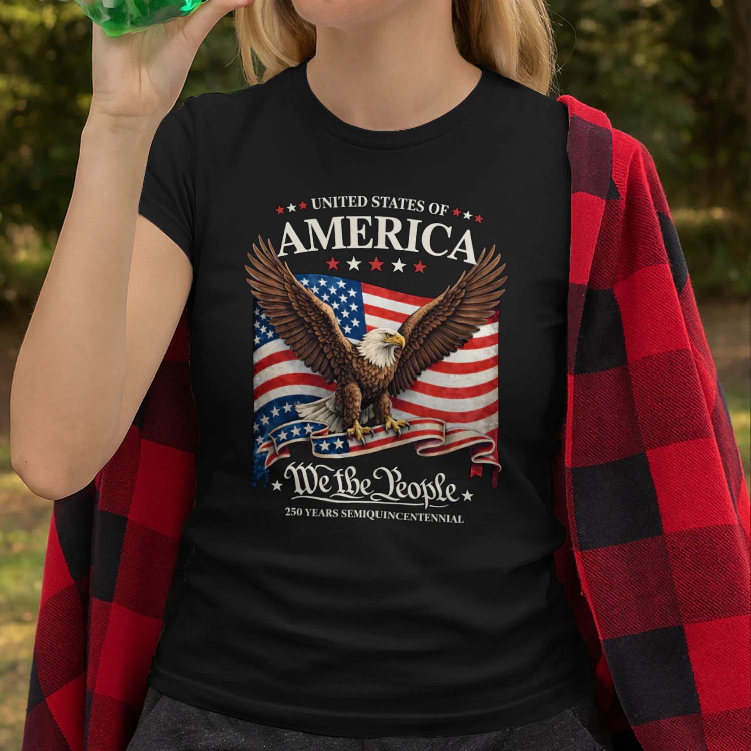 USA Independence Day, American Flag Patriots Classic Unisex T-shirt