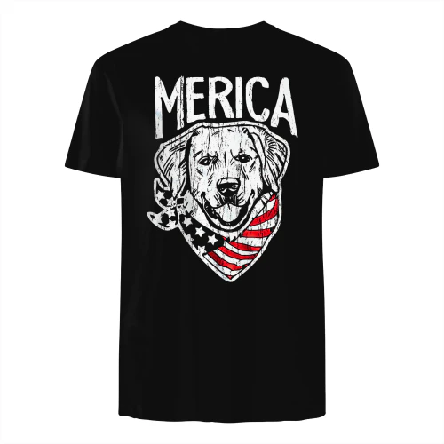Merica Golden Retriever