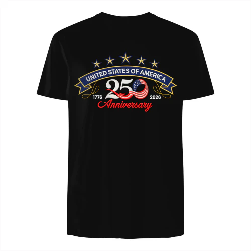 USA 250th Anniversary Embroidery, Patriotic USA