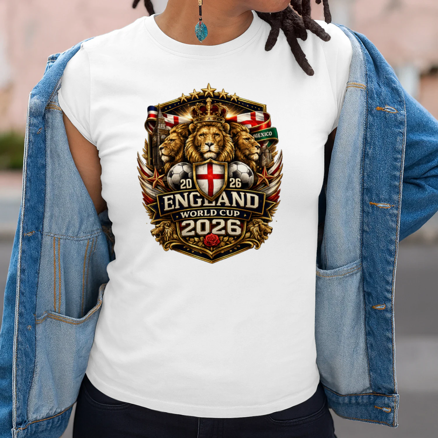 England World Cup 2026 Lion Crest Edition Unisex T-Shirt – English Football Pride Design