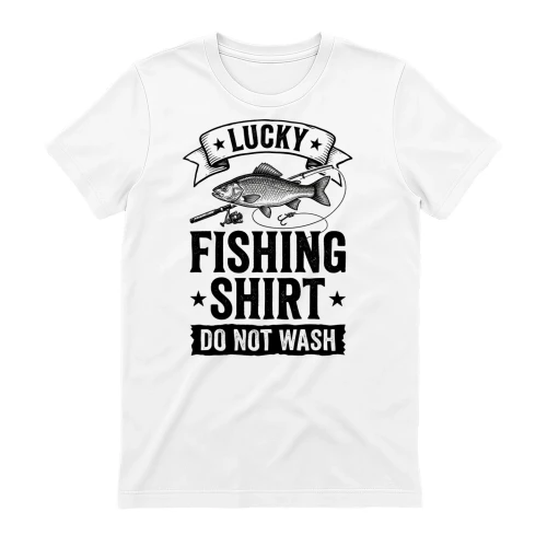 Lucky Fishing Do Not Wash Fishing Angler