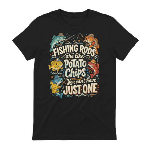 Fishing Rods Are Like Potato Chips Funny