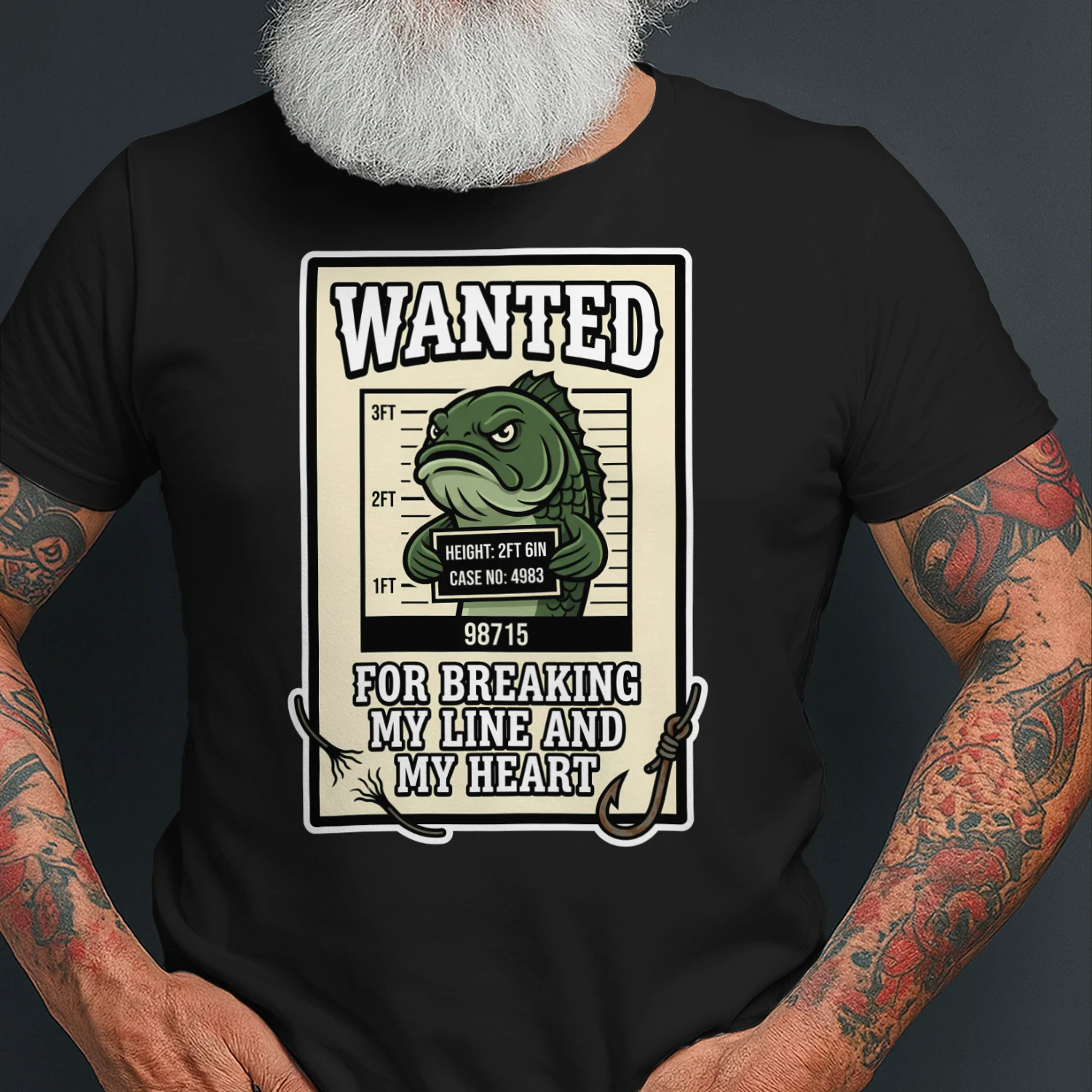 Wanted For Breaking My Line And My Heart Fishing