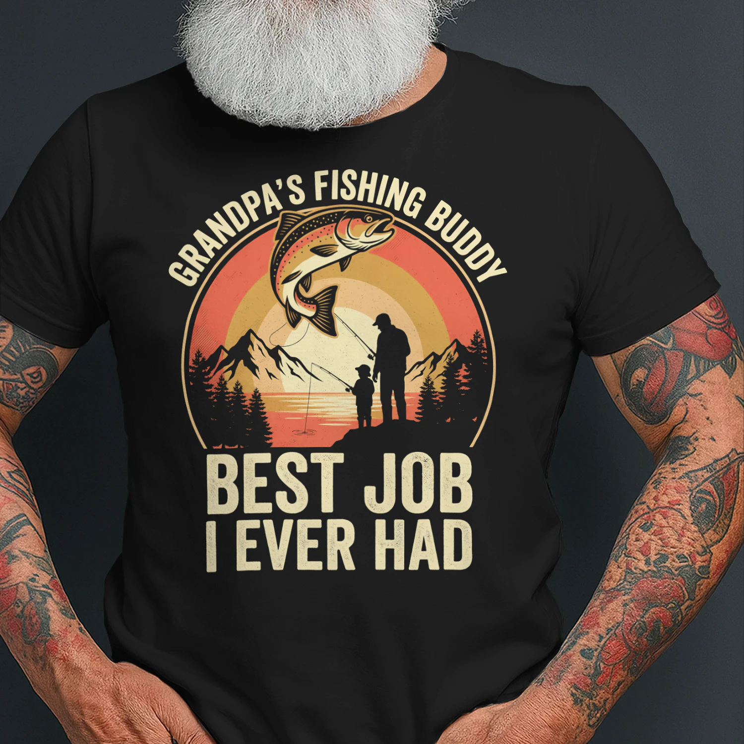 Grandpas Fishing Buddy Job I Ever Had Fishing