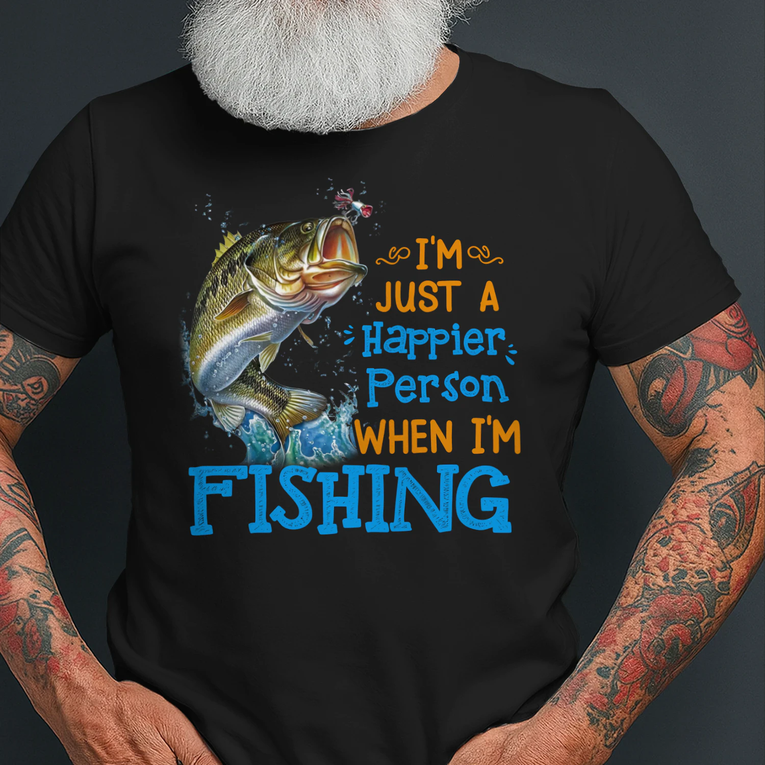 Happier Person When I'm Fishing