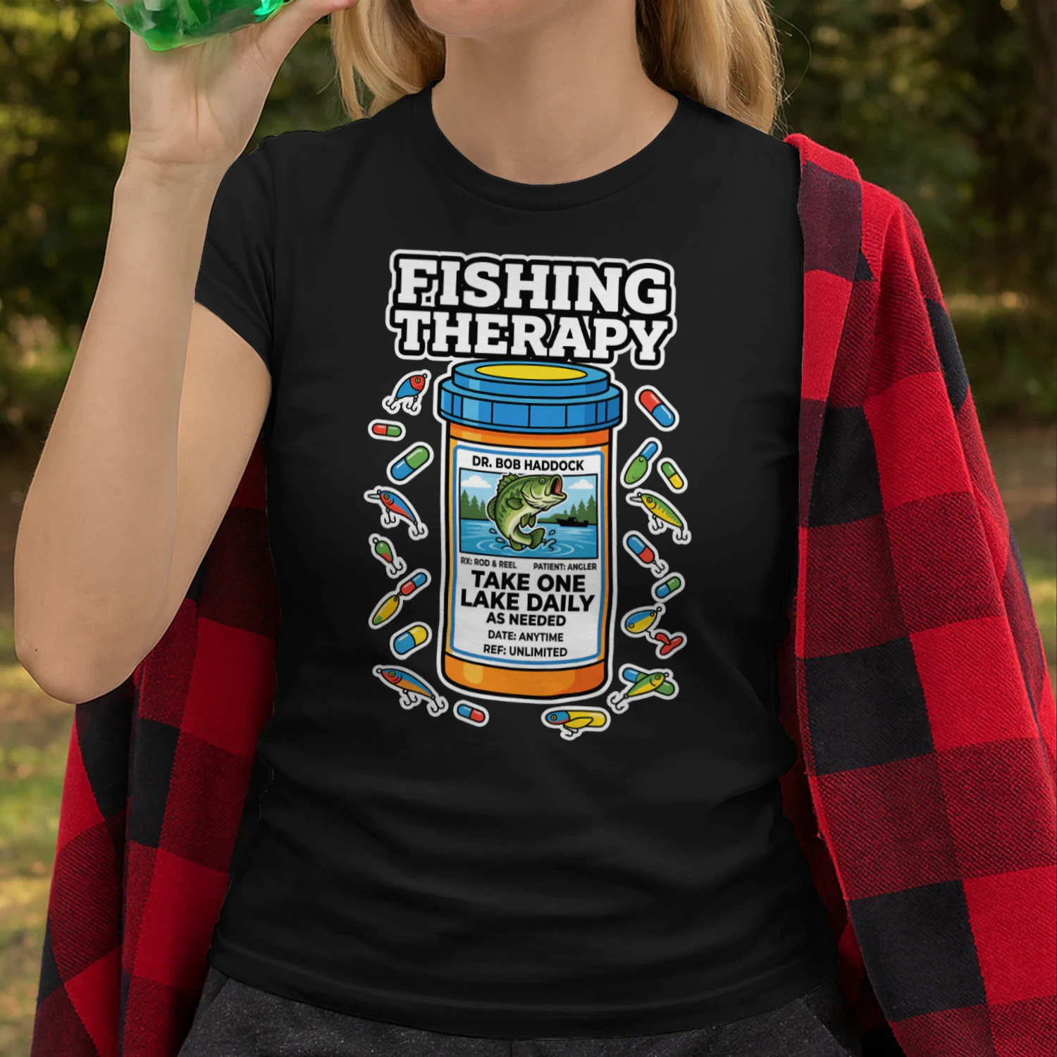 Fishing Therapy Take One Lake Daily Angler Funny