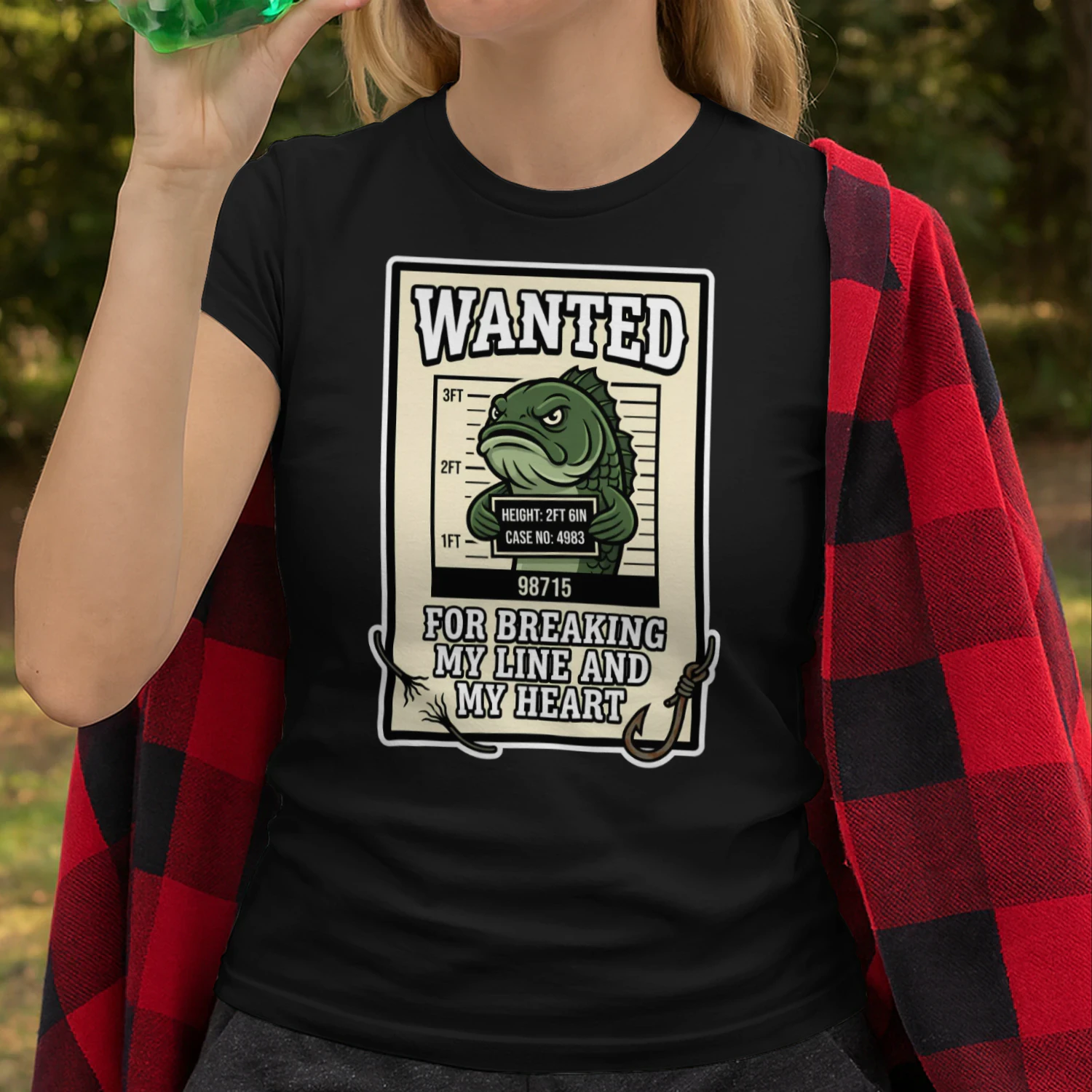 Wanted For Breaking My Line And My Heart Fishing