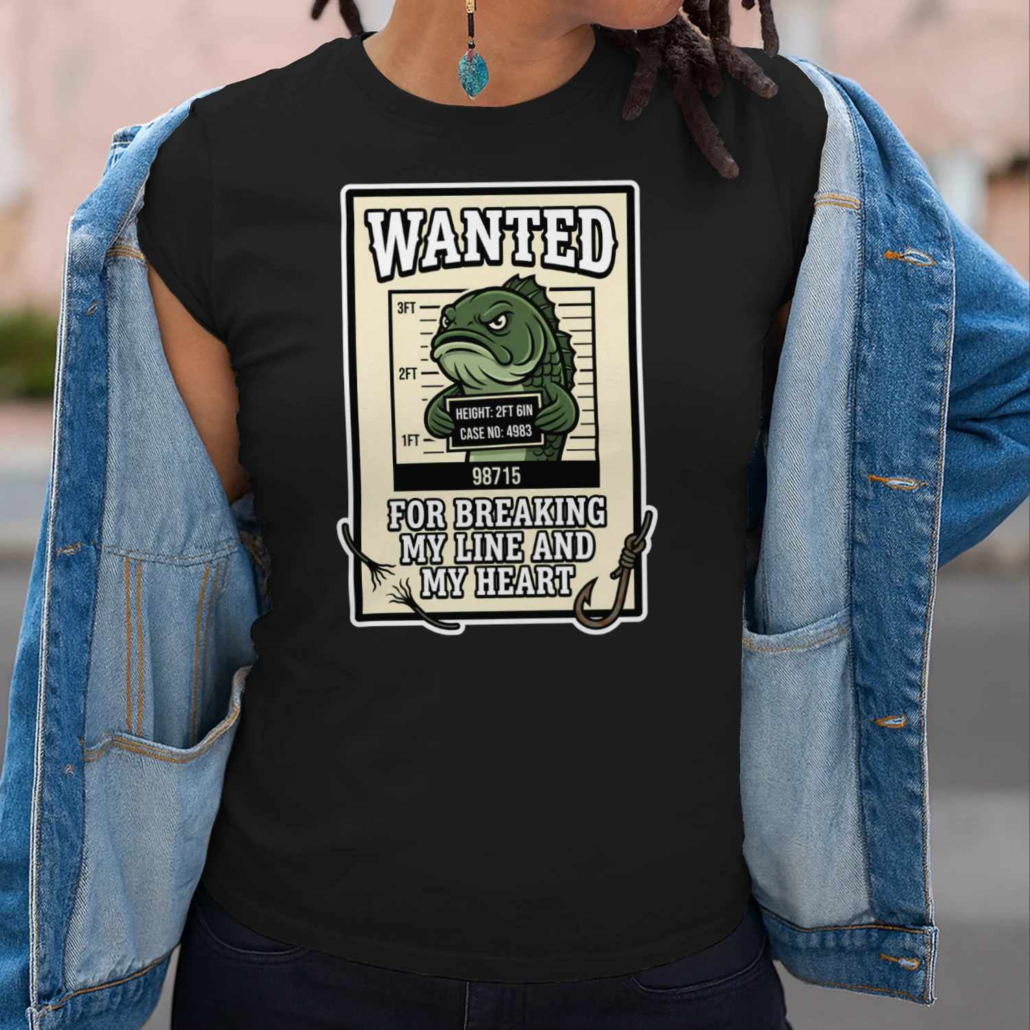 Wanted For Breaking My Line And My Heart Fishing