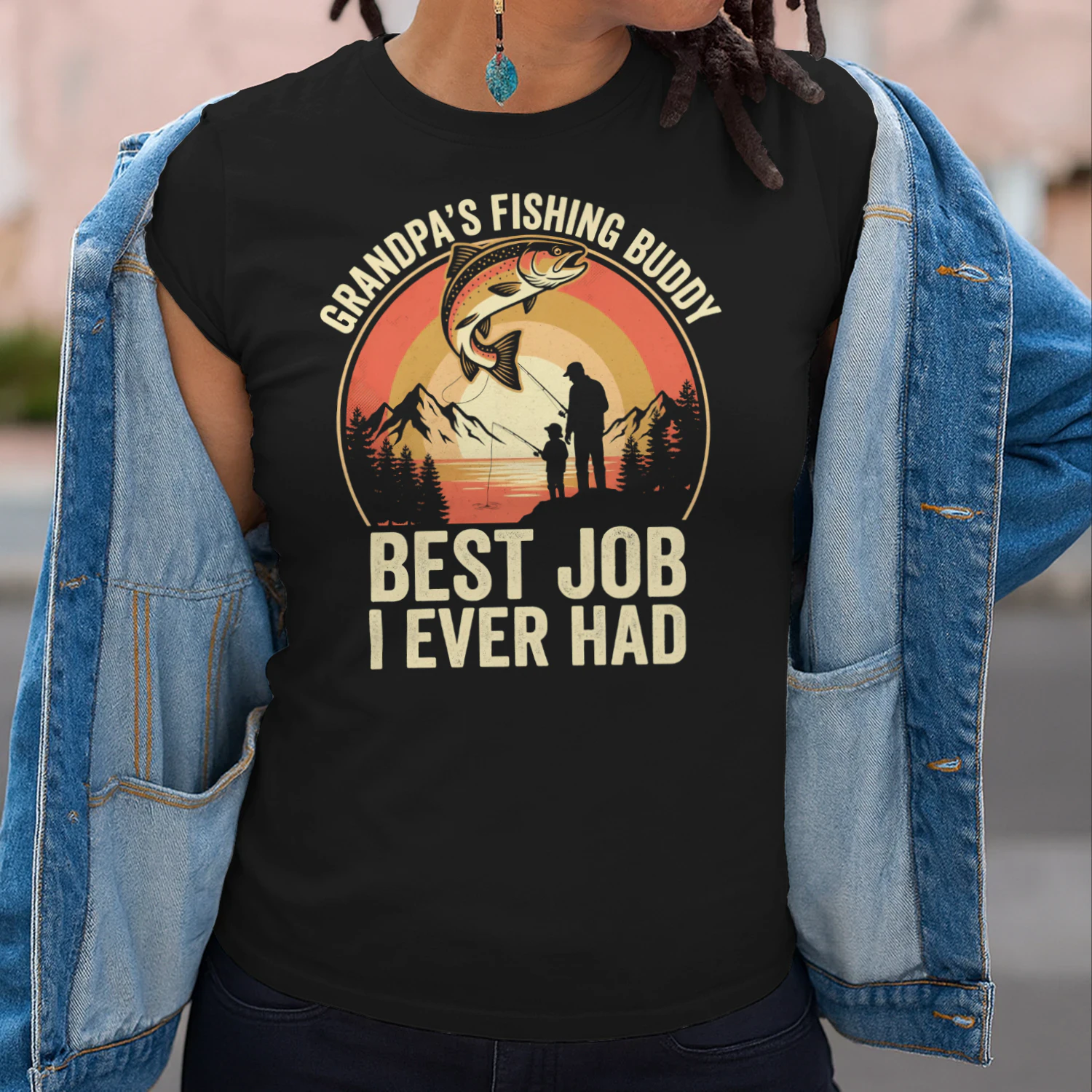 Grandpas Fishing Buddy Job I Ever Had Fishing