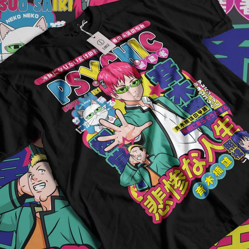 SAIKI K "annoyed face" Saiki Kusuo no Sai Nan TSHIRT
