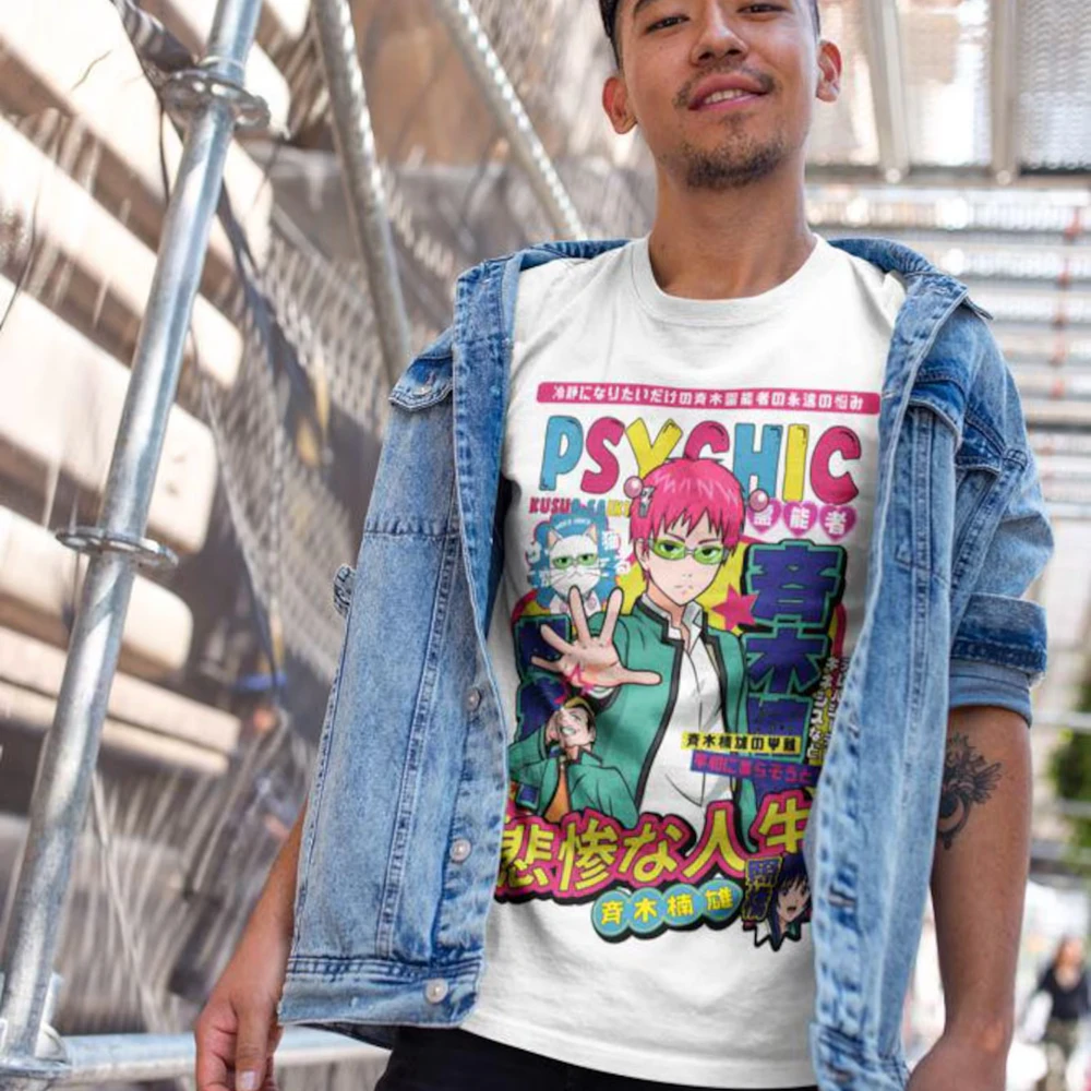 SAIKI K "annoyed face" Saiki Kusuo no Sai Nan TSHIRT