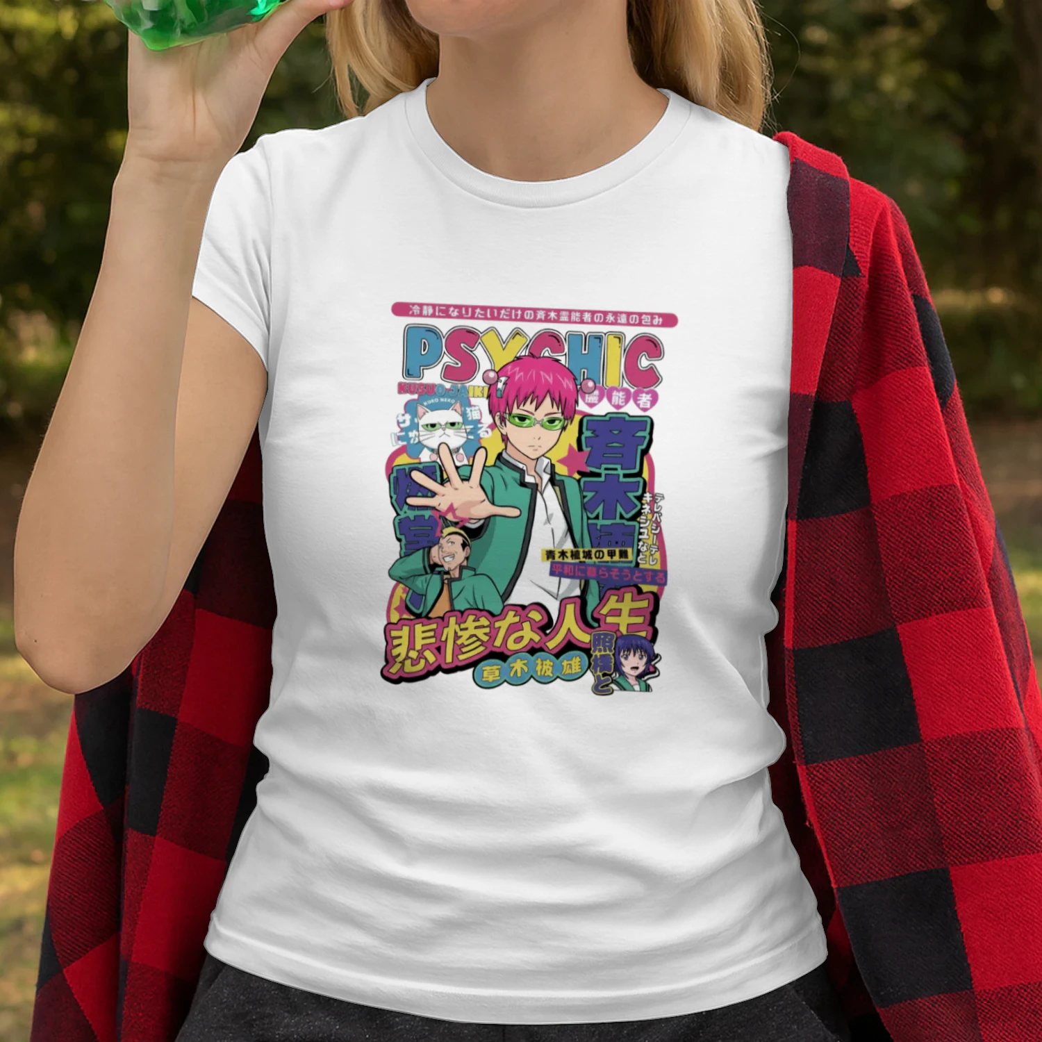SAIKI K "annoyed face" Saiki Kusuo no Sai Nan TSHIRT