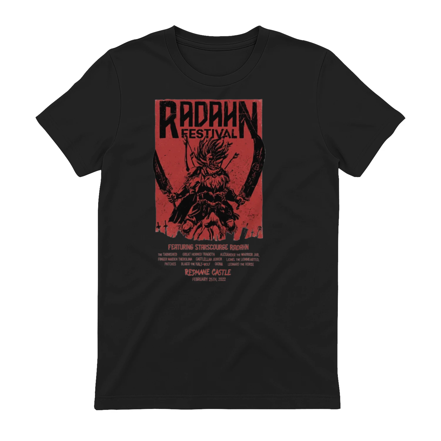 Unisex Elden Shirt Radahn Graphic Tee, Festival Shirt, Demon Tee, Soulsborne T-shirt