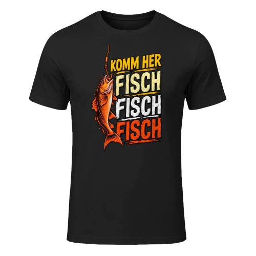 Komm Her Fisch – Lustiges Angel