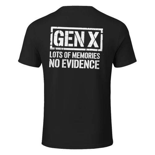 Gen X Lots Of Memories No Evidence