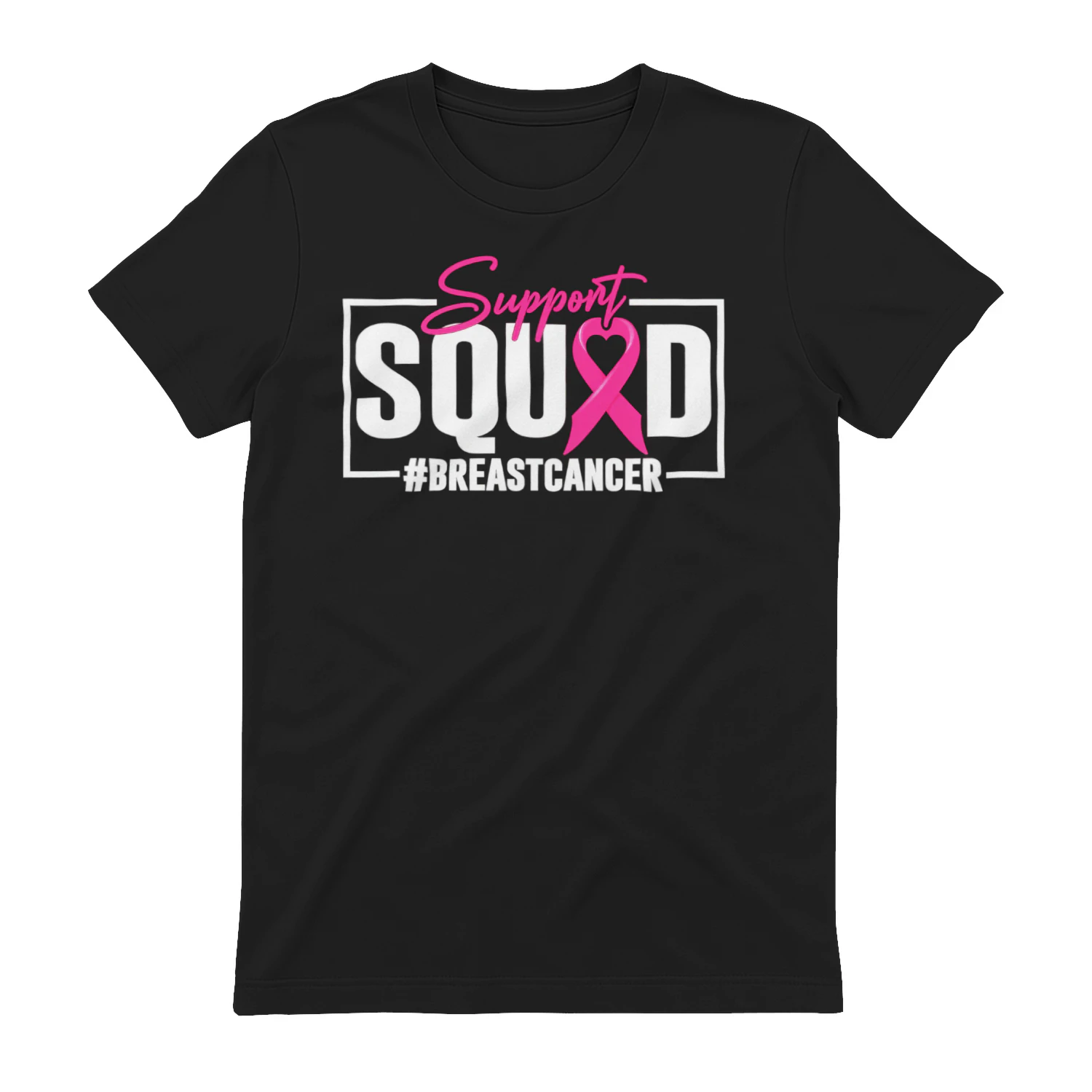 Breast Cancer Awareness Support Shirt – Pink Ribbon Collection