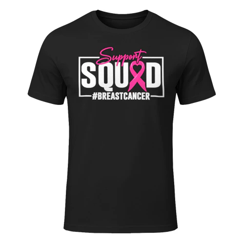 Breast Cancer Awareness Support Shirt – Pink Ribbon Collection
