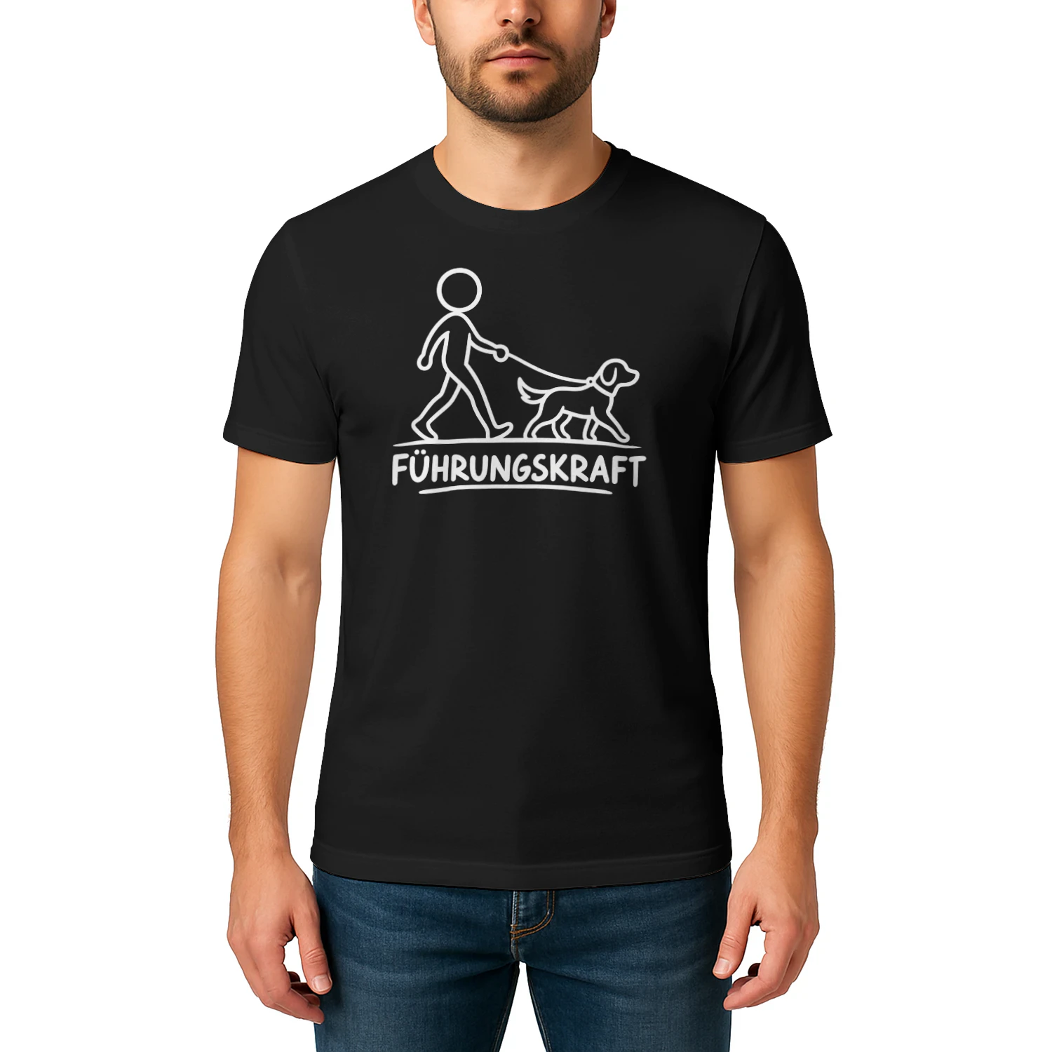 Führungskraft  Hund Gassi Gehen Design  Hundebesitzer  Spruch