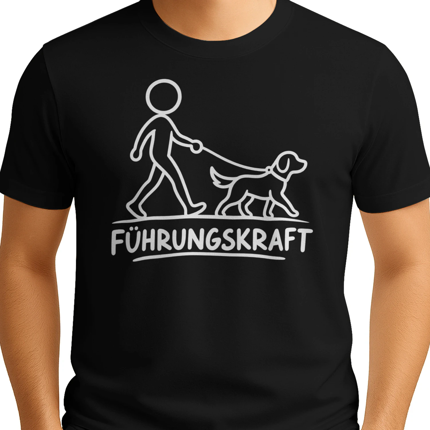 Führungskraft  Hund Gassi Gehen Design  Hundebesitzer  Spruch
