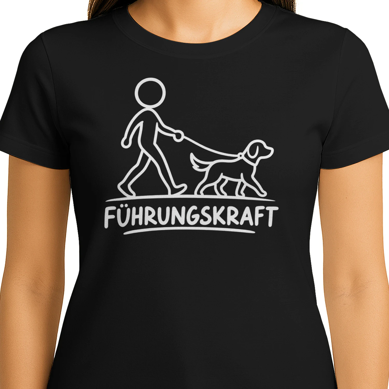 Führungskraft  Hund Gassi Gehen Design  Hundebesitzer  Spruch