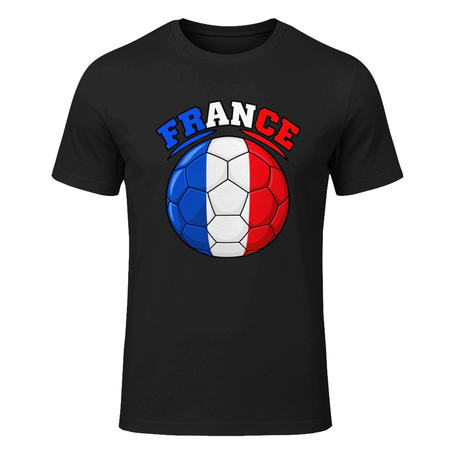 Ballon de football vintage aux couleurs du drapeau français – Supporter des Bleus 🇫🇷⚽
