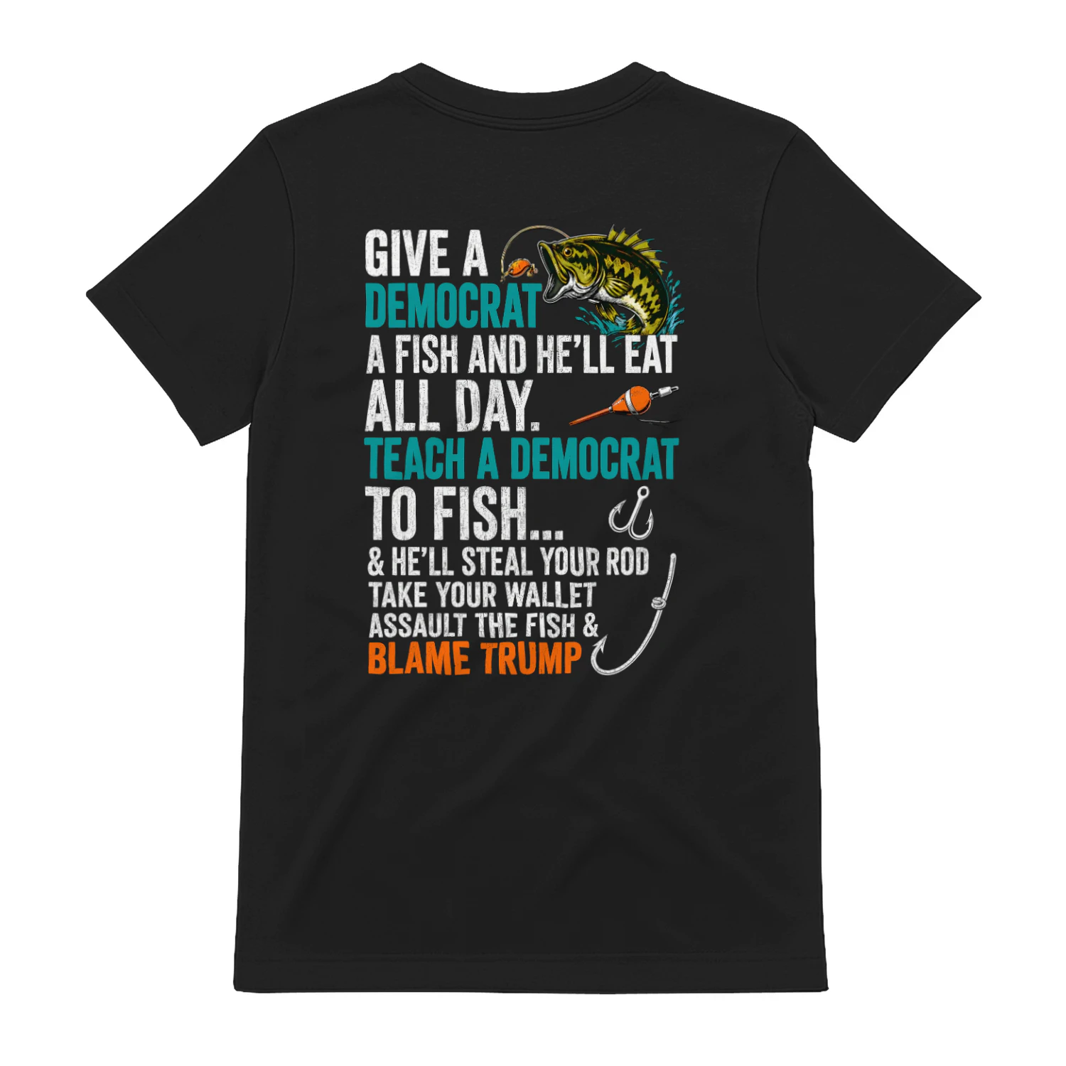 GIVE A AFISH nA Font TEAGH FISH. cd ROD a AME TR hy s