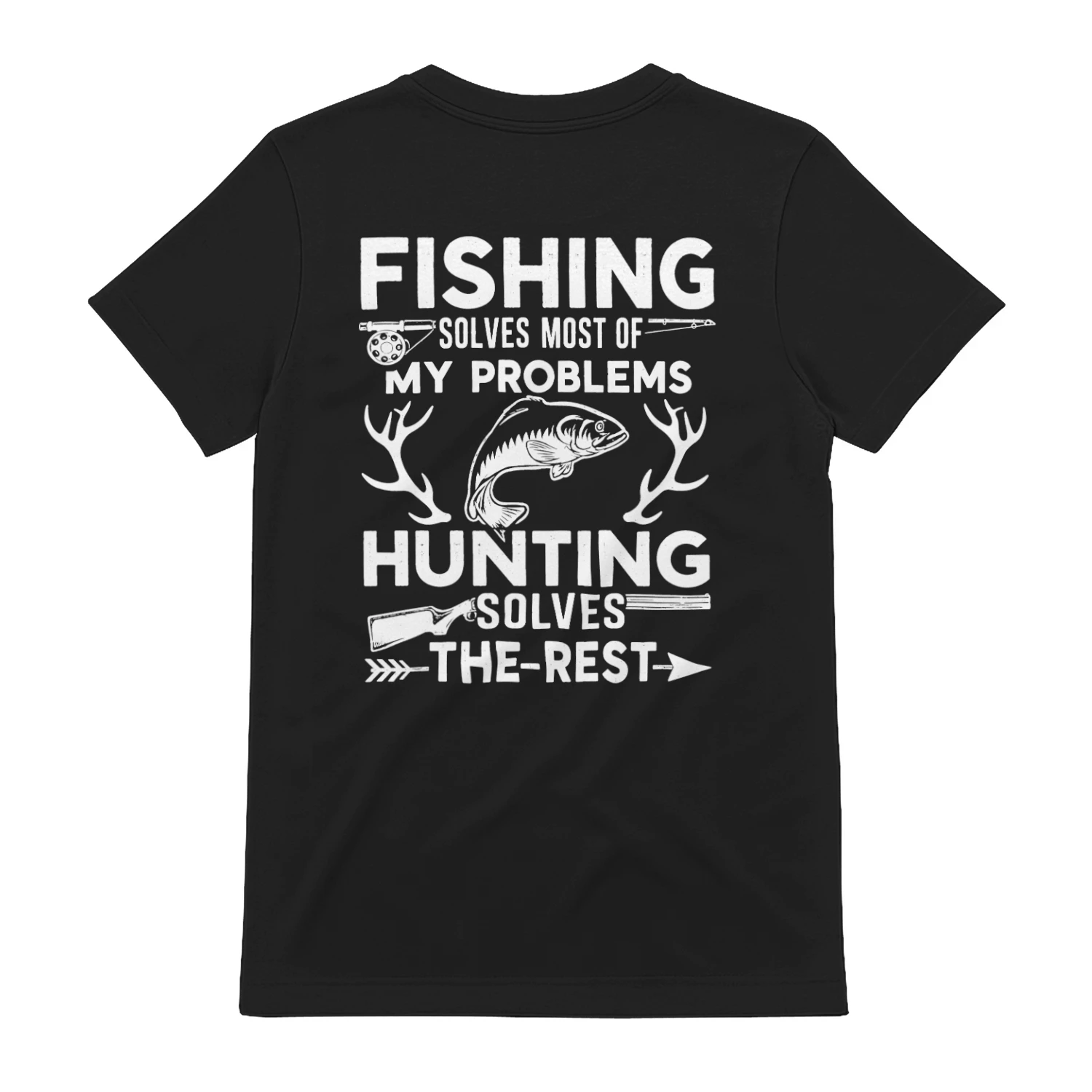 FISHING SOLVES MOST OF Y PROBLEMS HUN »»- THE-REST SOLVES