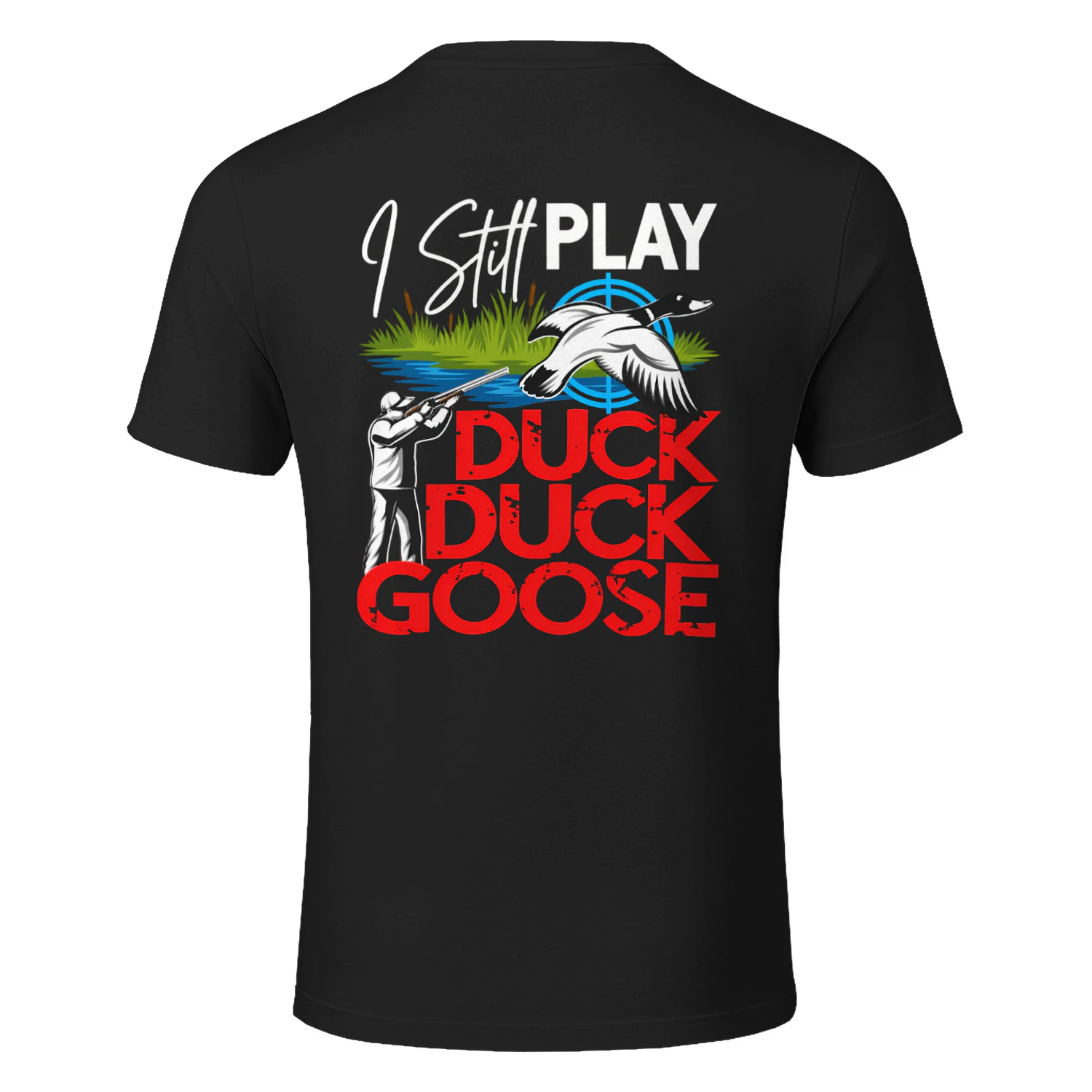 Duck Duck Goose Hunting T-Shirt Design