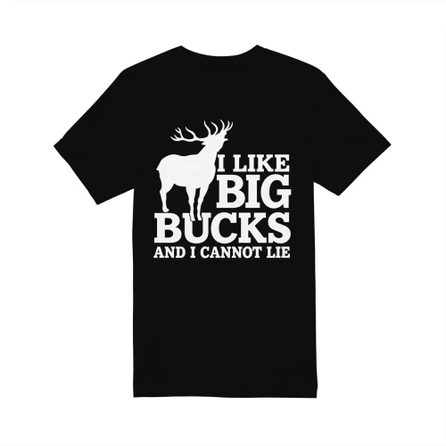 I Like Big Bucks and I Cannot Lie Deer Hunting T-Shirt Design