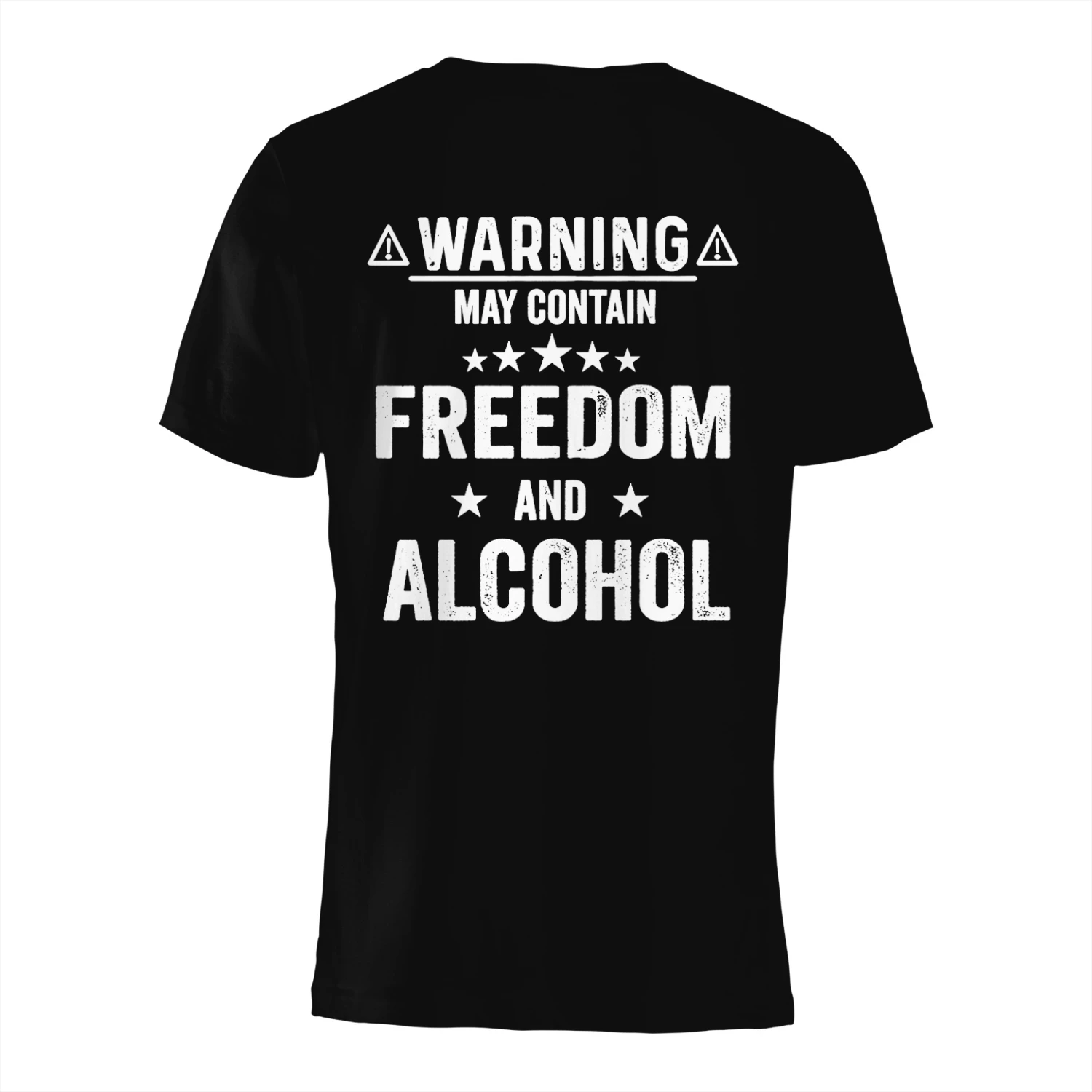 AWARNINGA MAY CONTAIN KKK Kk FREEDOM - AND - ALCOHOL