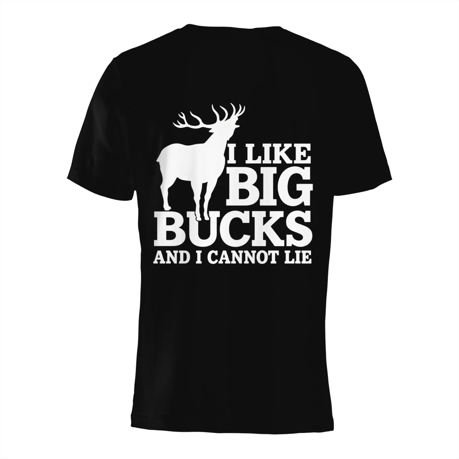 I Like Big Bucks and I Cannot Lie Deer Hunting T-Shirt Design