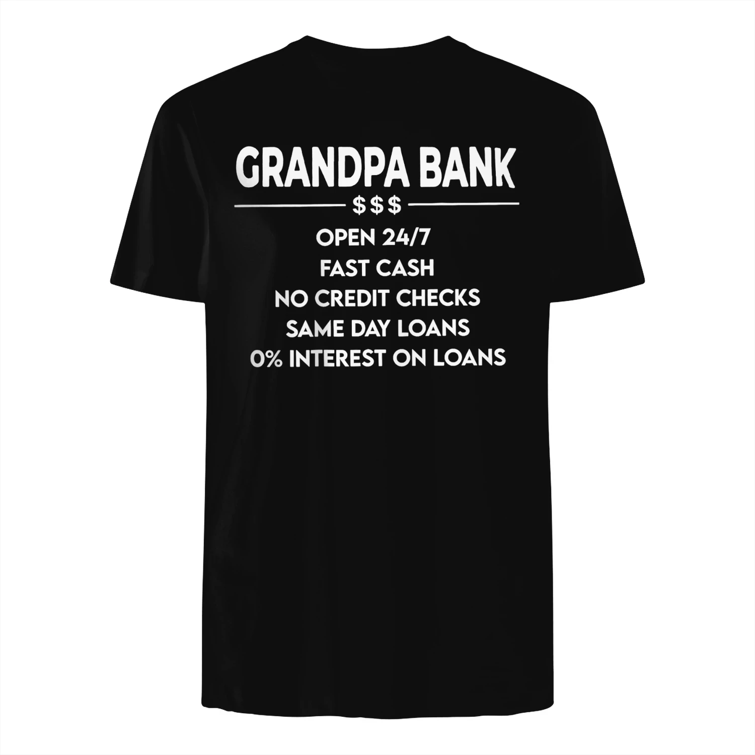 GRANDPA BANK OPEN 24-7 FAST CASH NO CREDIT CHECKS SAME DAY LOANS 0% INTEREST ON LOANS