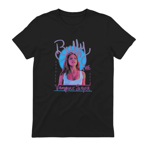 Buffy Neon Retro Graphic Tee