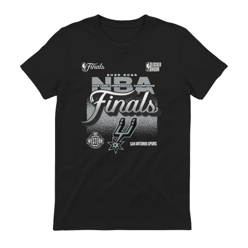 Men's San Antonio Spurs Fanatics Charcoal 2026 NBA Western Conference Champions