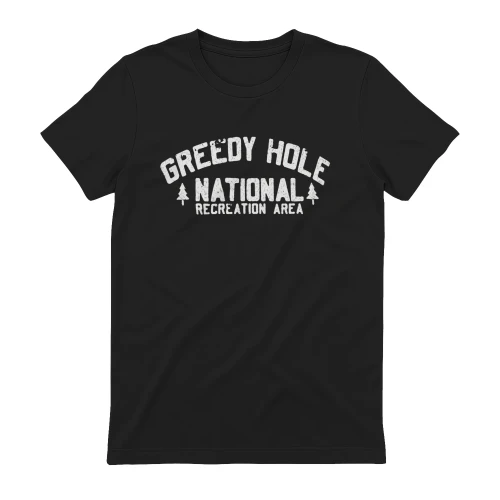 Greedy Hole National Recreation Area Retro Camping Shirt