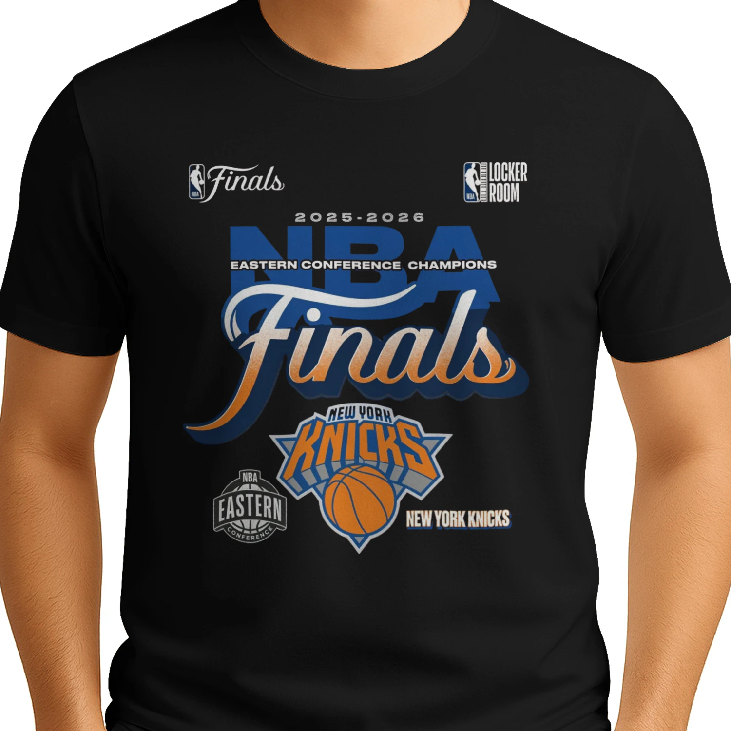Men's New York Knicks Fanatics Charcoal 2026 NBA Eastern Conference Champions