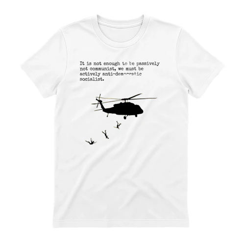 Satirical Anti Socialism Graphic Tee