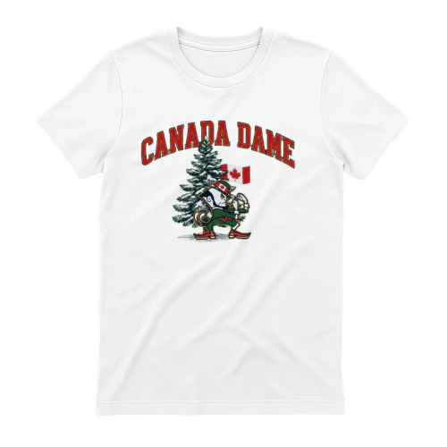 Vintage Canada Dame Leprechaun Graphic T-Shirt