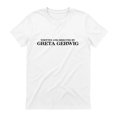 Greta Gerwig Film Director Typography T-Shirt