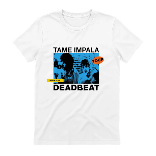Tame Impala Deadbeat Tour T-Shirt with DJO