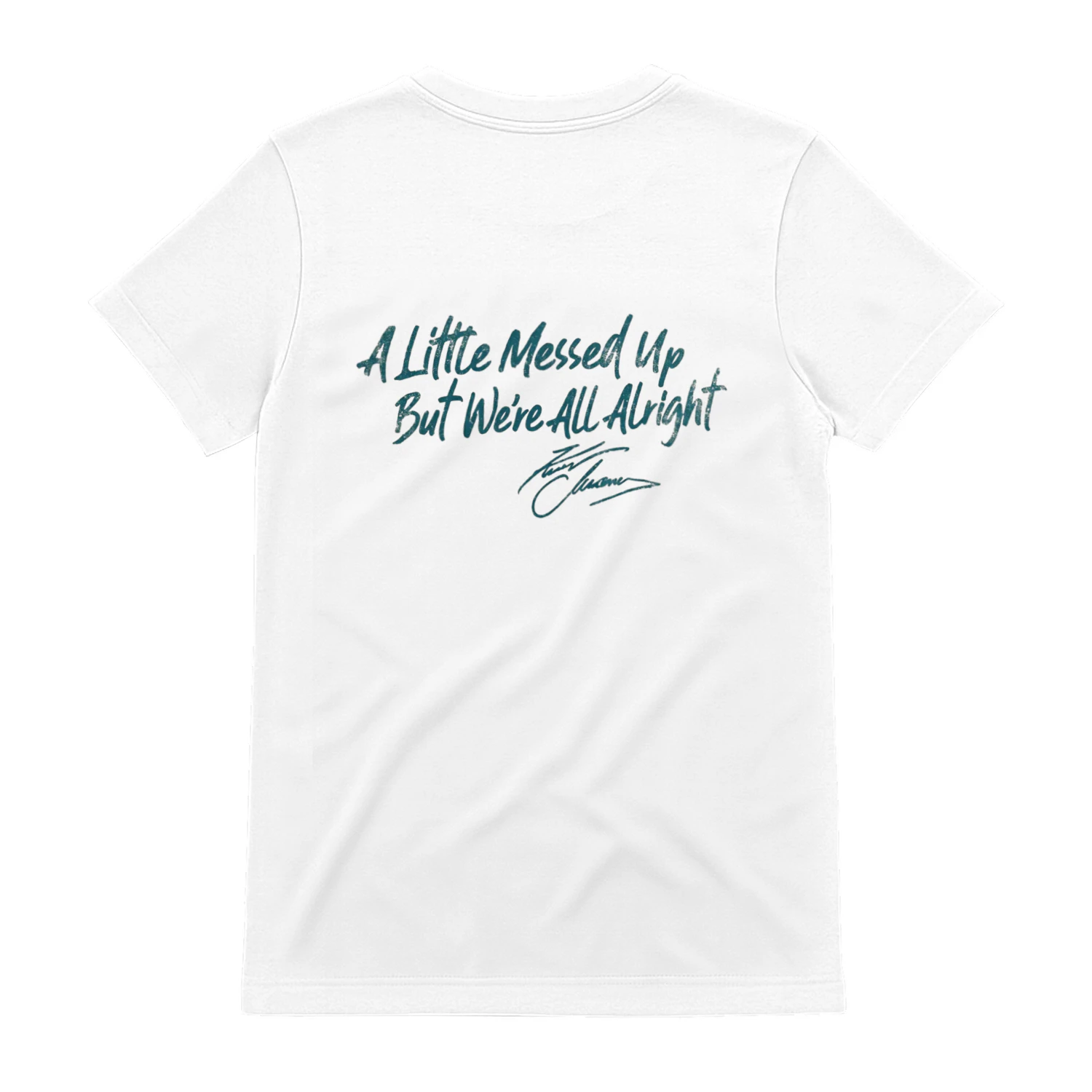 Kenny Chesney No Shoes Nation Shirt – A Little Messed Up But We’re All Alright Graphic Tee