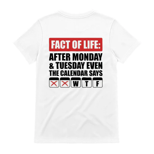Funny WTF Calendar T-Shirt