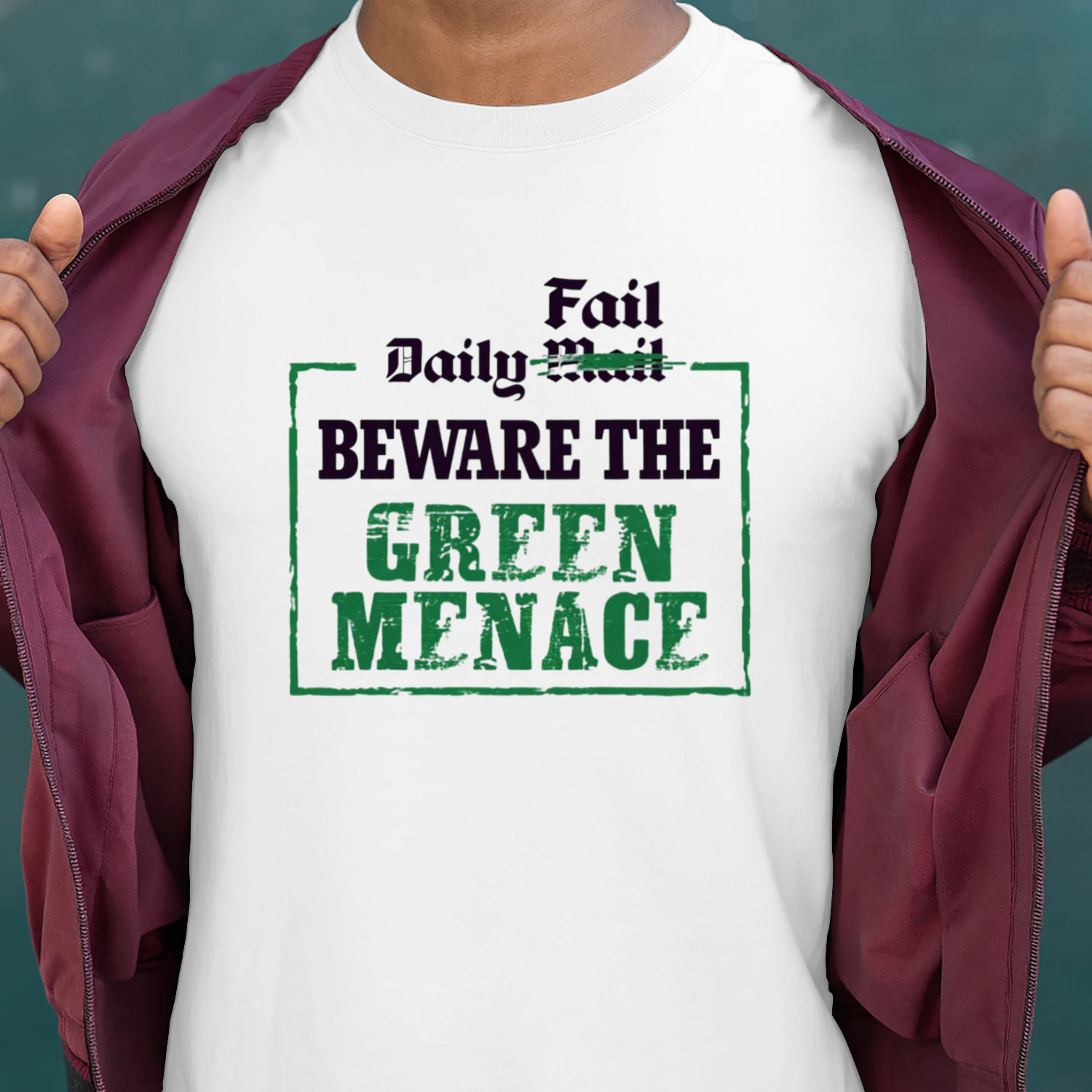 Fail Daily Mail – Beware the Green Menace