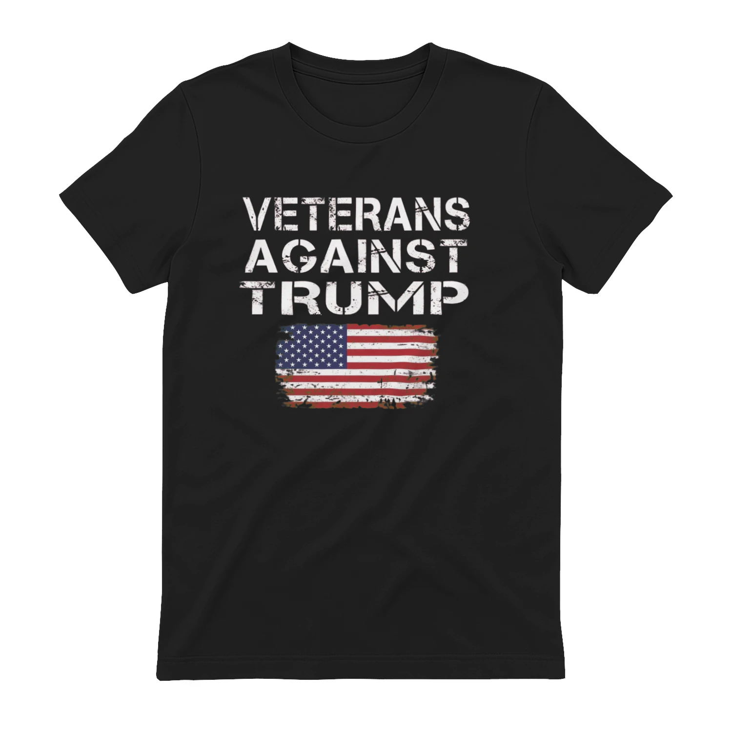 Veterans Against Trump Shirt – Patriotic Anti Trump T-Shirt for Veterans USA
