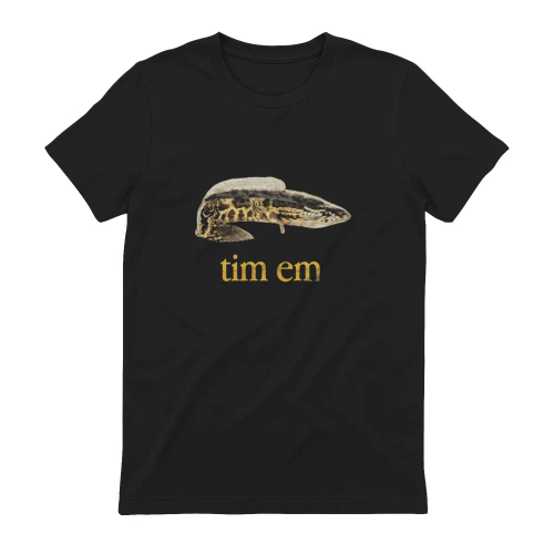 Tim Em Funny Fish T-Shirt