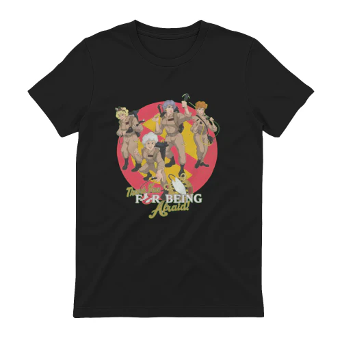 Ghostbusters Thank You For Being Afraid T-Shirt - Vintage Retro 80s Horror Movie Graphic Tee
