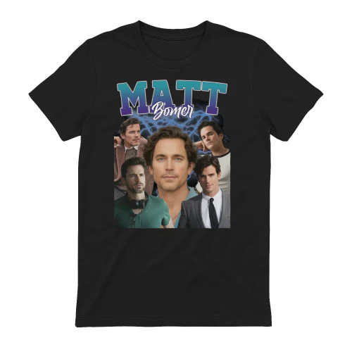 Matt Bomer Collage Portrait T-Shirt
