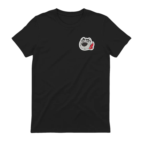 Cute Bear with Hawaiian Flower Pocket T-Shirt