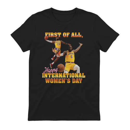 Basketball Celebration Graphic T-Shirt – Sports Fan Inspired Retro Design
