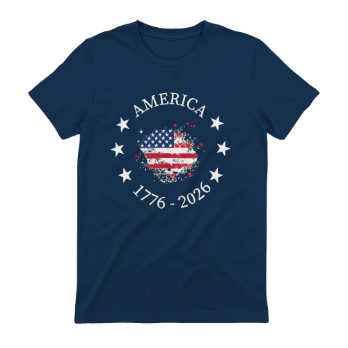 America 1776-2026" Patriotic T-Shirt